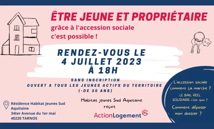 vignette de la réunion d’information sur le thème de l’accession sociale 2023