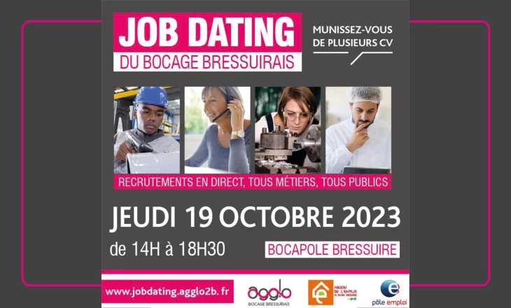 Vignette du Job dating de Bressuire 2023