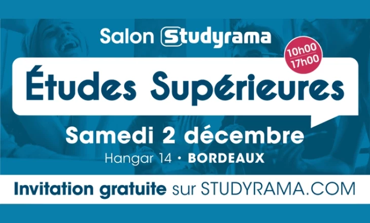 Vignette du Salon Studyrama des Etudes Supérieures 2023 de Bordeaux