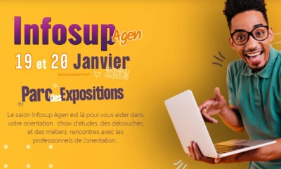 Vignette du salon InfoSup au Parc des Expositions d’Agen 2023
