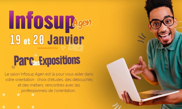 Vignette du salon InfoSup au Parc des Expositions d’Agen 2023