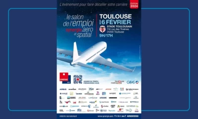 Vignette du salon 2024 de l’emploi synergie aéronautique et spatial à Toulouse