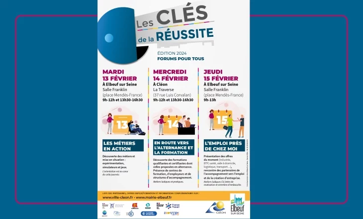 Vignette du forum "En route vers l'alternance et la formation" 2024 à Cléon