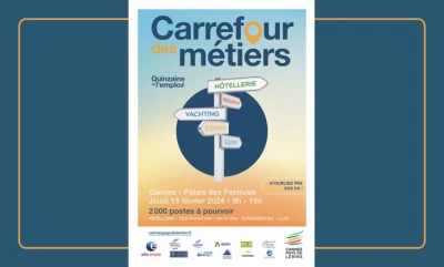 Vignette du carrefour des métiers 2024 à Cannes