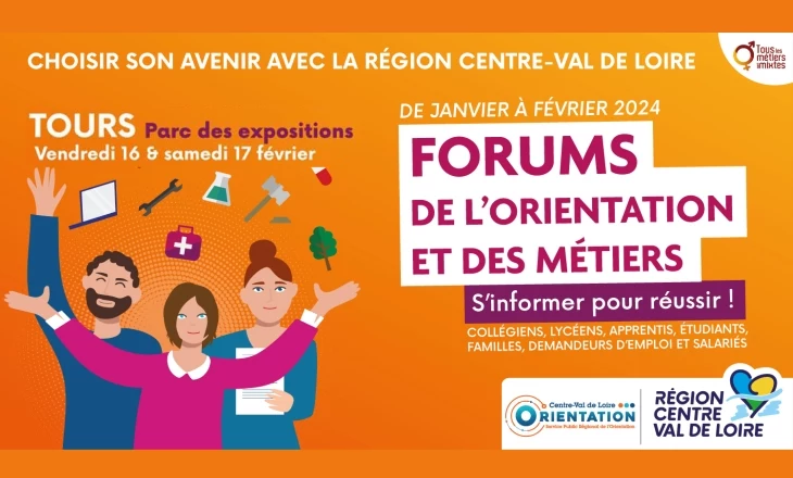 Vignette Forum de l'Orientation et des métiers de Tours 2024