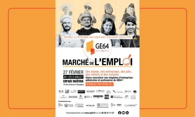 Vignette du salon du marché de l’emploi GE64 2024 à Anglet
