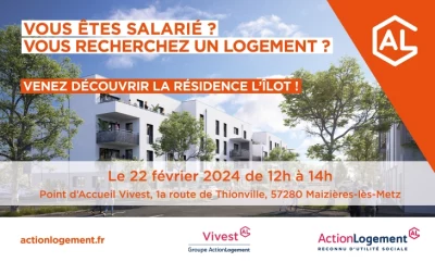 Vignette de la porte-ouverte de la résidence l'Ilot à Maizières-Lès-Metz 2024