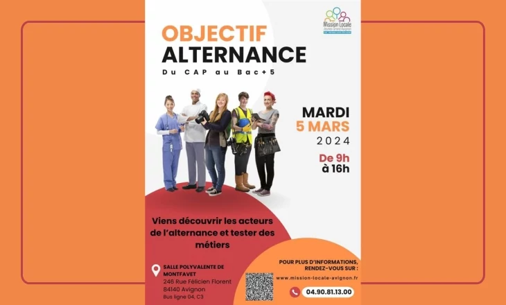 cignette du forum 2024 « Objectif alternance » à Avignon