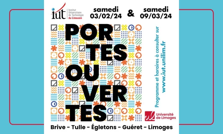 Vignette journée portes ouvertes 2024 à l’IUT du Limousin