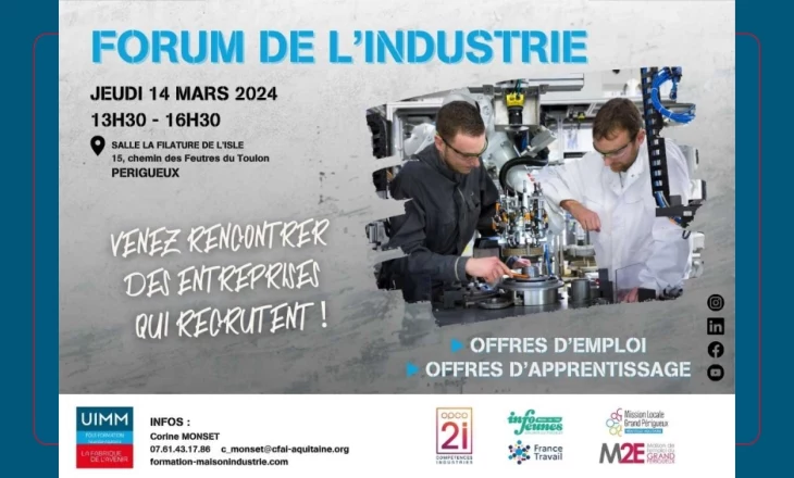 Vignette du forum de l’industrie de Périgueux 2024
