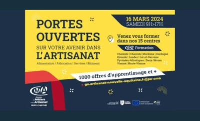 Vignette JPO 2024 au CFA Institut des métiers de l’artisanat de Bordeaux