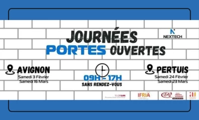 Vignette de la journée Portes Ouvertes 2024 au campus Nextech à Avignon