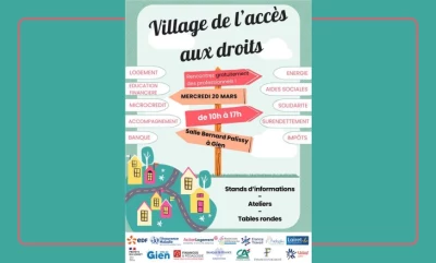 Vignette de village de l’accès aux droits à Gien 2024