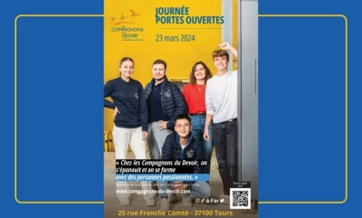 Vignette de la journée portes ouvertes 2024 organisée par Les Compagnons du Devoir