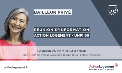 Vignette de la réunion d'information 2024 des bailleurs privés UNPI 66