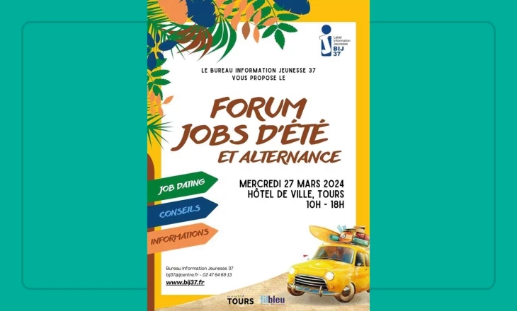Vignette forum jobs d’été 2024 à Tours