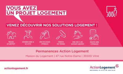 Vignette de la permanence Action Logement à Vitré 2024