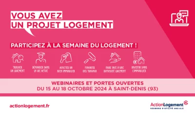 Vignette de la Semaine du Logement 2024 à Saint-Denis (93)