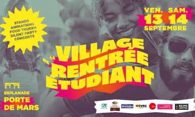 Vignette village des étudiants de Reims 2024