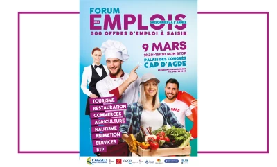 Vignette Forum des emplois au Cap d'Agde 2024