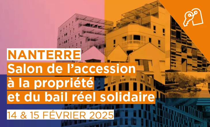 Vignette du salon de l'accession à la propriété et du bail réel solidaire à Nanterre