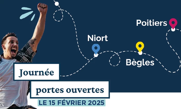 Vignette des journées portes ouvertes 2025 du CNAM à Niort et Poitiers 