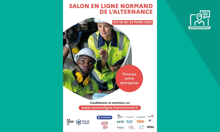 Vignette du salon en ligne Normand de l'alternance 2025