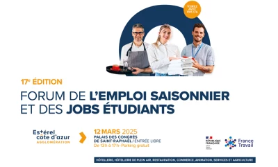 Vignette du forum de l’emploi saisonnier et des jobs étudiants à Saint-Raphaël 2025