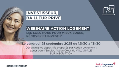 Vignette du webinaire investisseurs et bailleurs privés septembre 2025