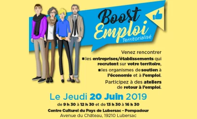 Boost emploi lubersac 20 juin 2019