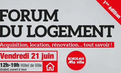 Forum du logement Bordeaux 21 juin 2019