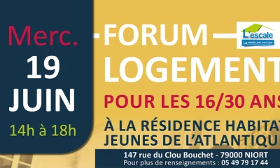 Forum logement Niort 19 juin 2019
