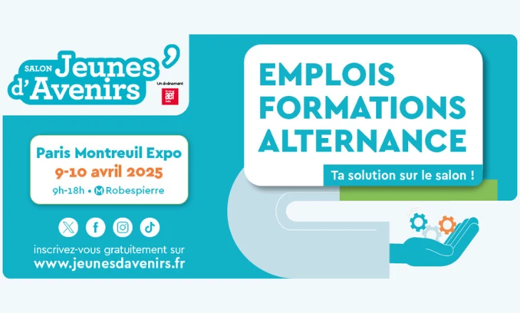 Vignette du salon Jeunes d'Avenirs 2025 à Paris Montreuil Expo
