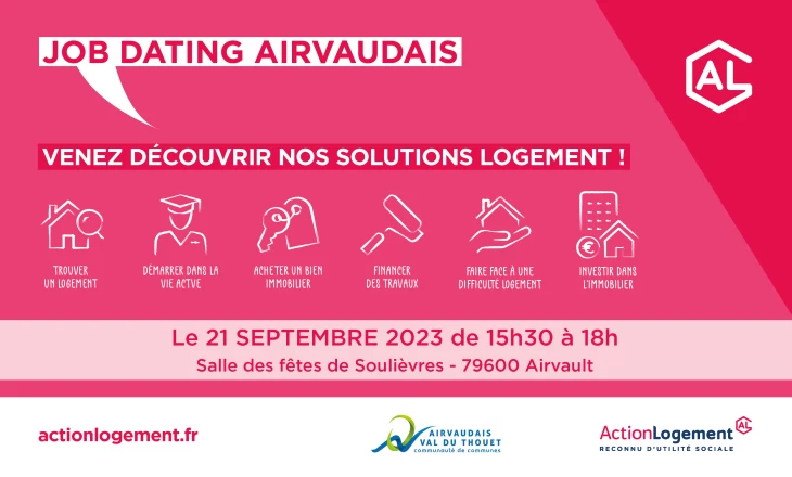 Vignette Job Dating Airvaudais 2023