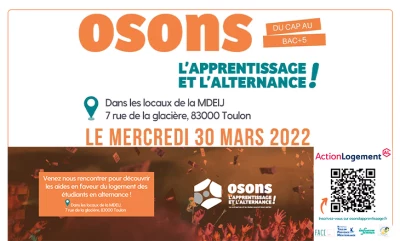 Vignette de l'évènement Osons l'Apprentissage et l'Alternance en PACA Corse