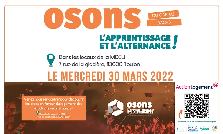 Vignette de l'évènement Osons l'Apprentissage et l'Alternance en PACA Corse