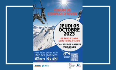 Vignette  Forum de l’emploi d’Hiver à Font Romeu 2023